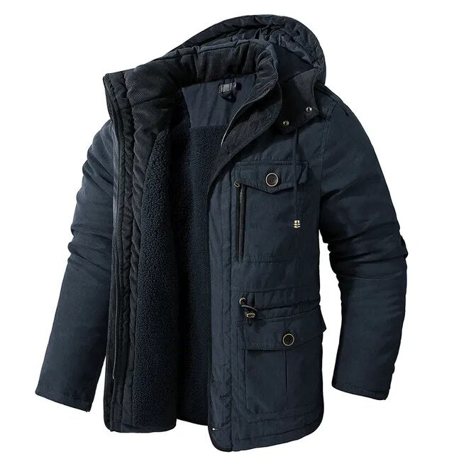 Daro – Heren Winterjas Warm Waterdicht Gevoerd Stijlvol