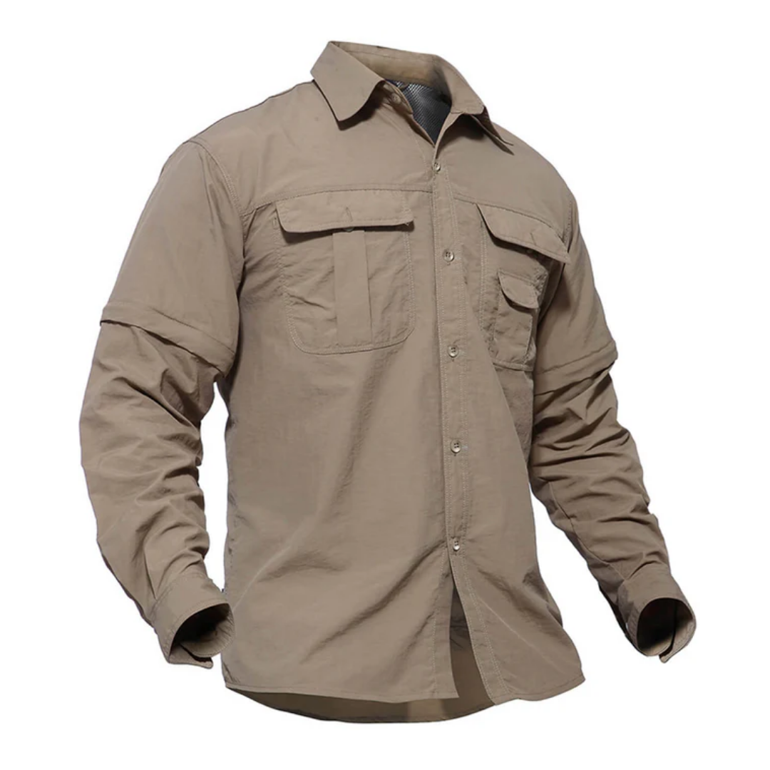 Dario – Outdoor Shirt Heren Afritsbare Mouwen Sneldrogend