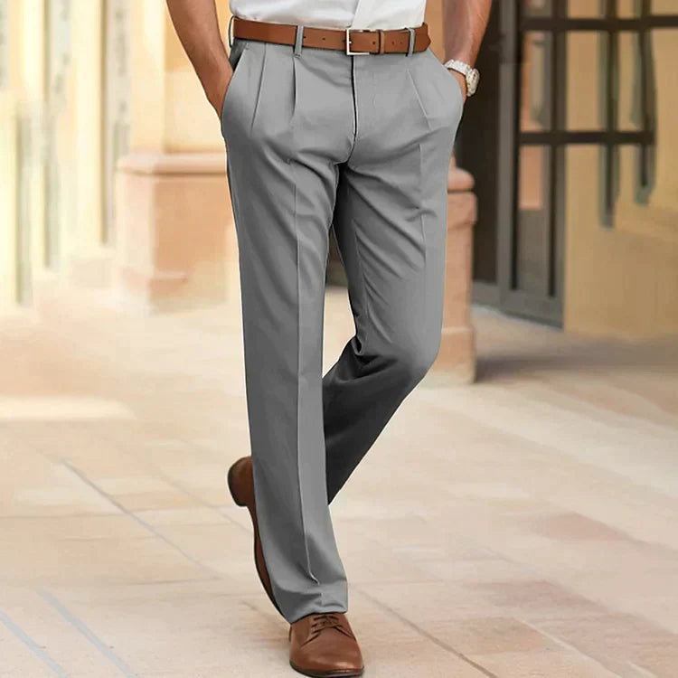 Brent – Heren Pantalon Slim Fit Nette Broek Comfortabel