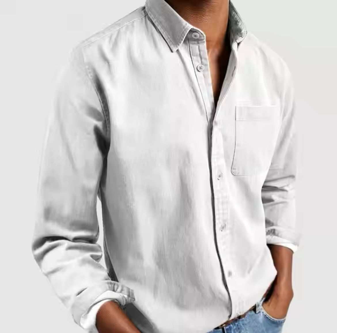Vince – Overhemd Heren Casual Slim Fit