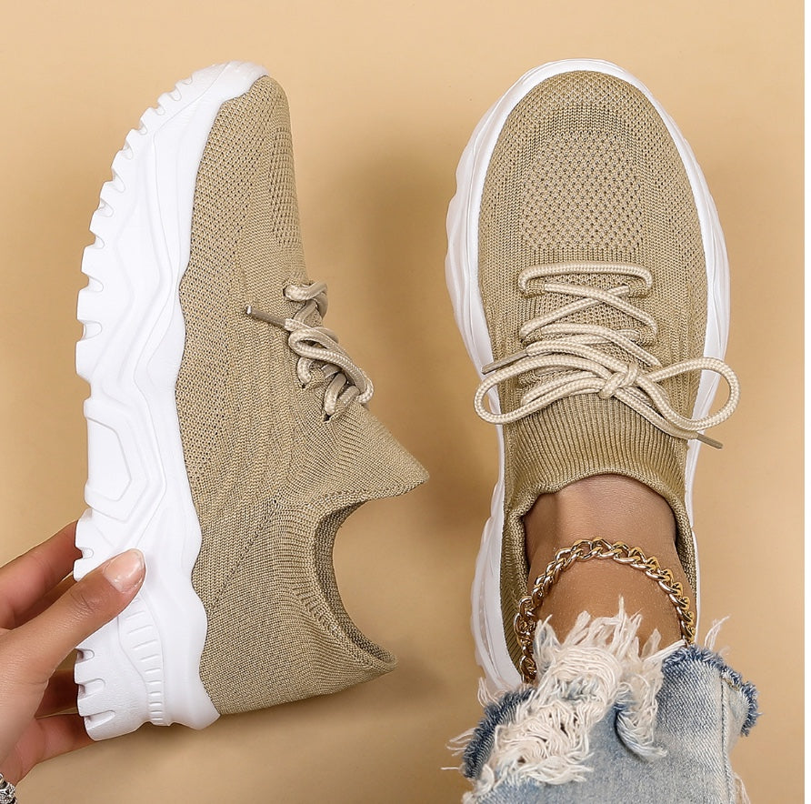Dames Sneakers Lichtgewicht – Casual Instap Schoenen