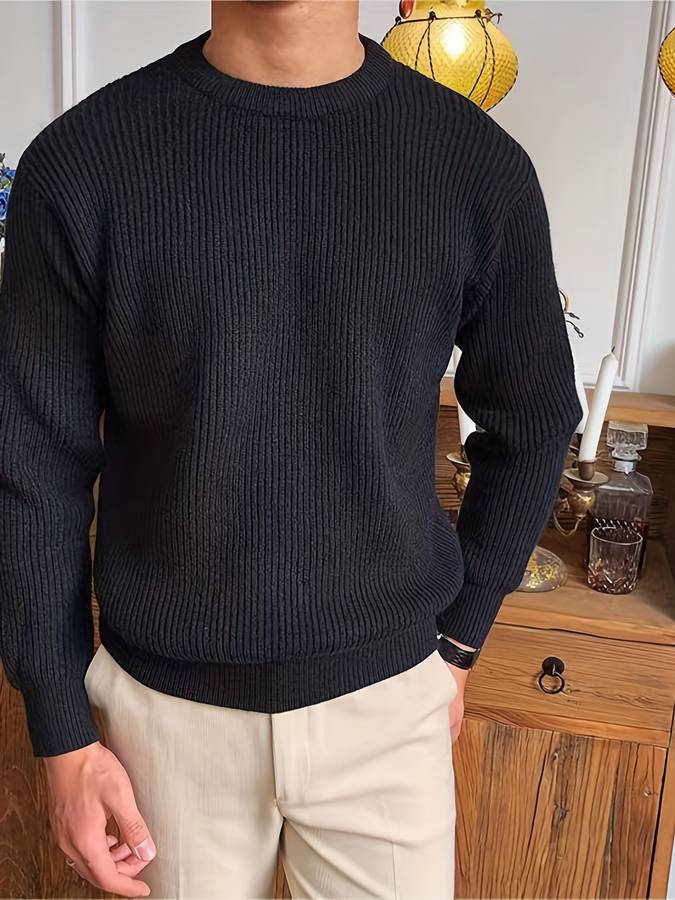 Heren Pullover – Elegante Trui Heren Comfortabel Casual