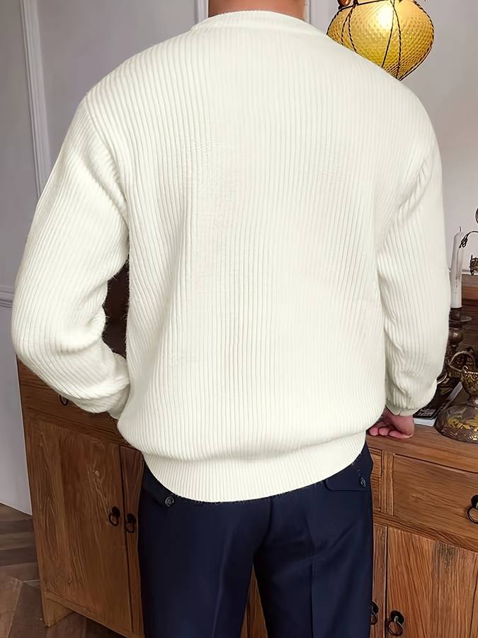 Heren Pullover – Elegante Trui Heren Comfortabel Casual