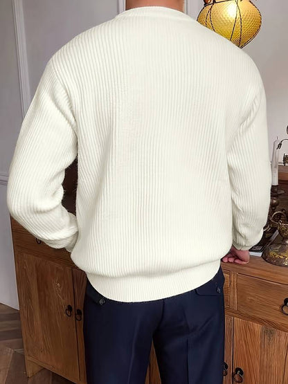 Heren Pullover – Elegante Trui Heren Comfortabel Casual