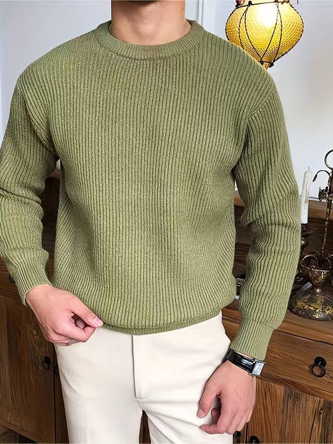 Heren Pullover – Elegante Trui Heren Comfortabel Casual