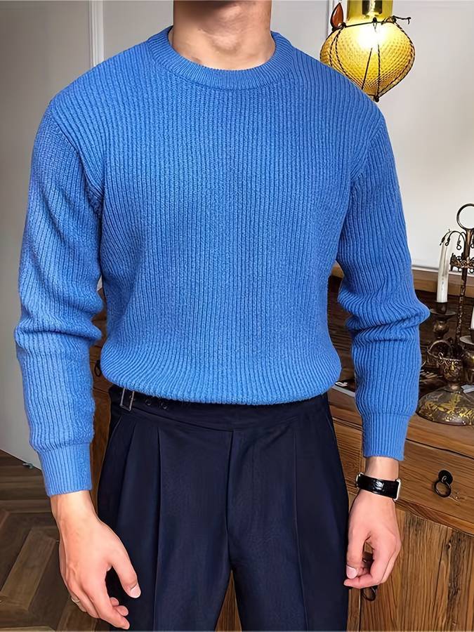 Heren Pullover – Elegante Trui Heren Comfortabel Casual
