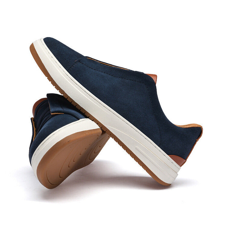 Heren Suède Schoenen – Comfortabele Instappers & Tijdloze Klasse