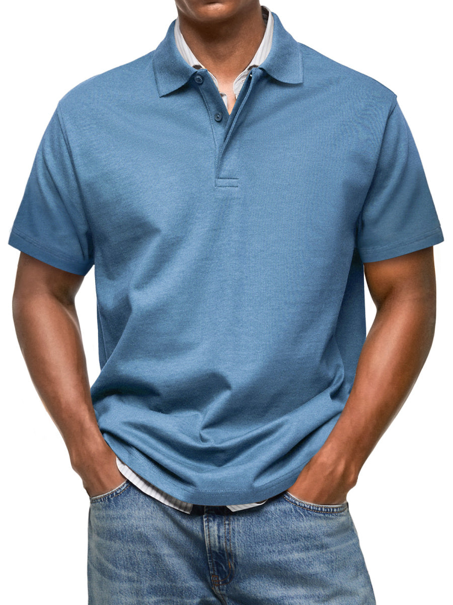 Heren Polo Shirt Korte Mouw Casual Poloshirt Heren Slim Fit