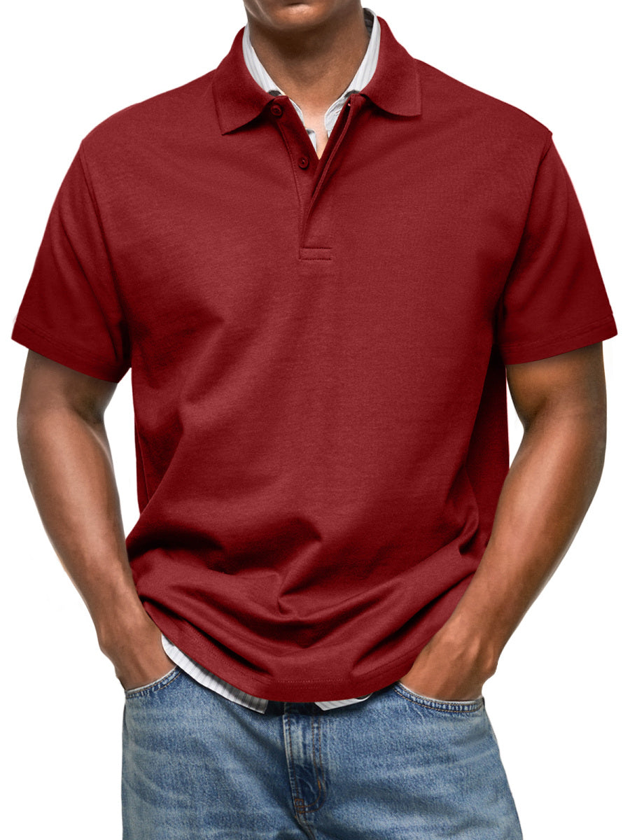 Heren Polo Shirt Korte Mouw Casual Poloshirt Heren Slim Fit