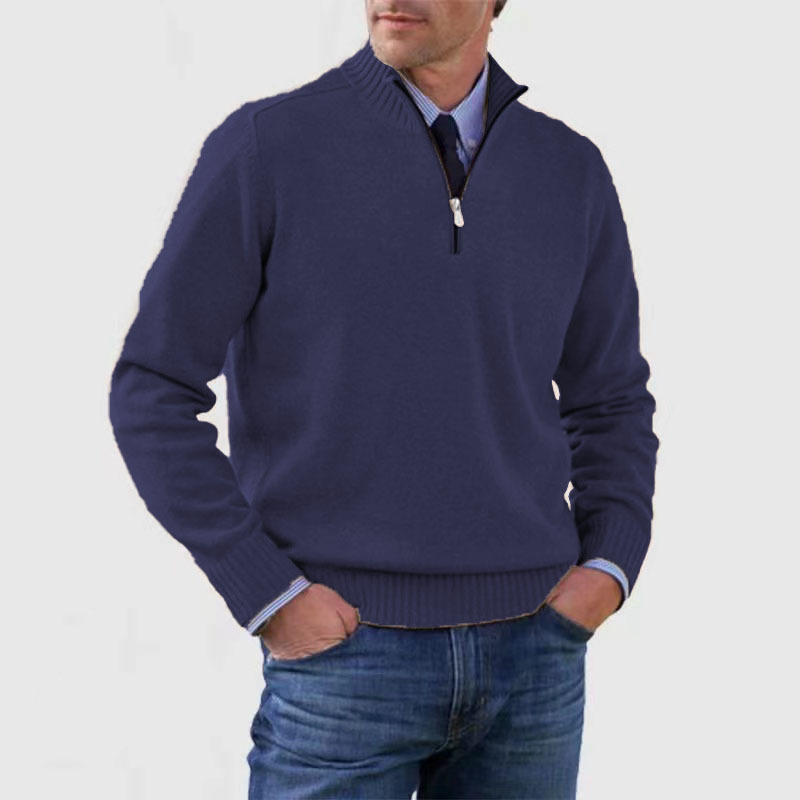 Reno – Half-zip Trui Heren Warme Regular Fit Stijlvol