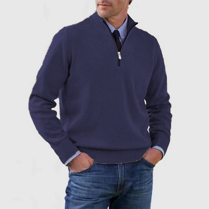 Reno – Half-zip Trui Heren Warme Regular Fit Stijlvol