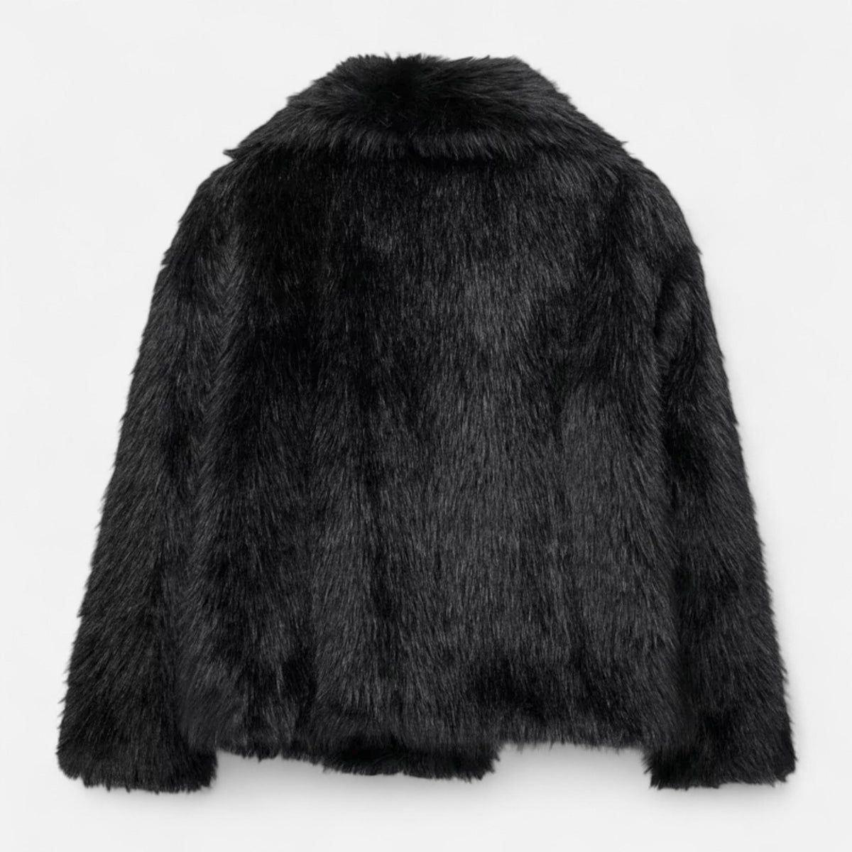 Dames Winterjas Elegant – Warme Fluffy Mantel