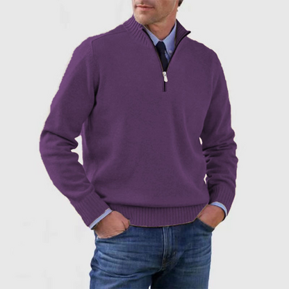 Reno – Half-zip Trui Heren Warme Regular Fit Stijlvol