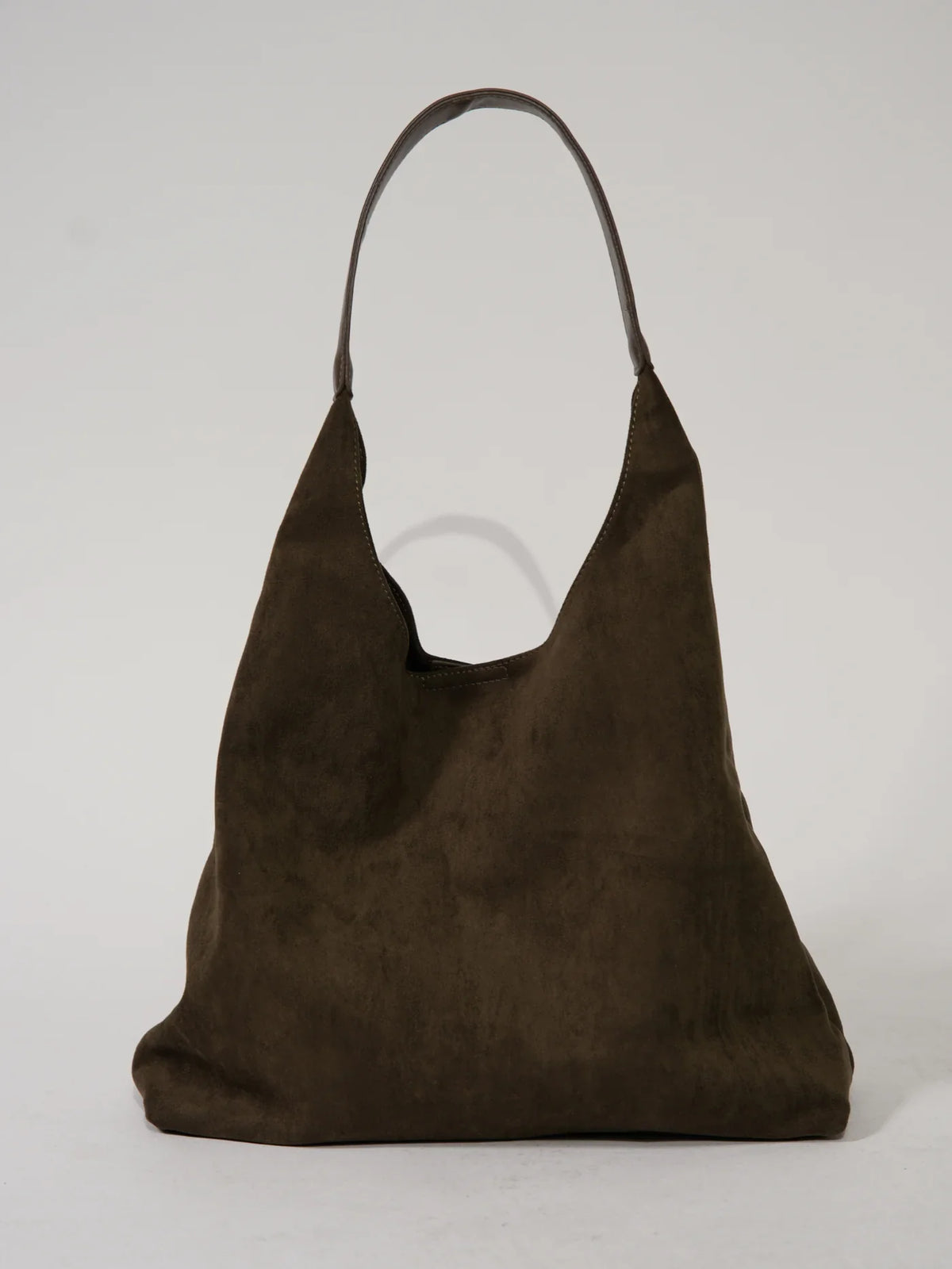 Dames Schoudertas Set – Suède Look Tas Met Clutch