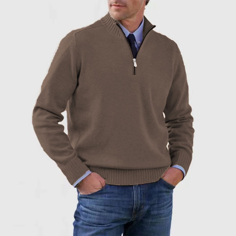 Reno – Half-zip Trui Heren Warme Regular Fit Stijlvol