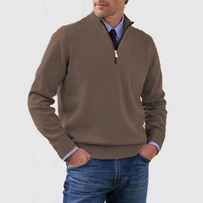 Reno – Half-zip Trui Heren Warme Regular Fit Stijlvol