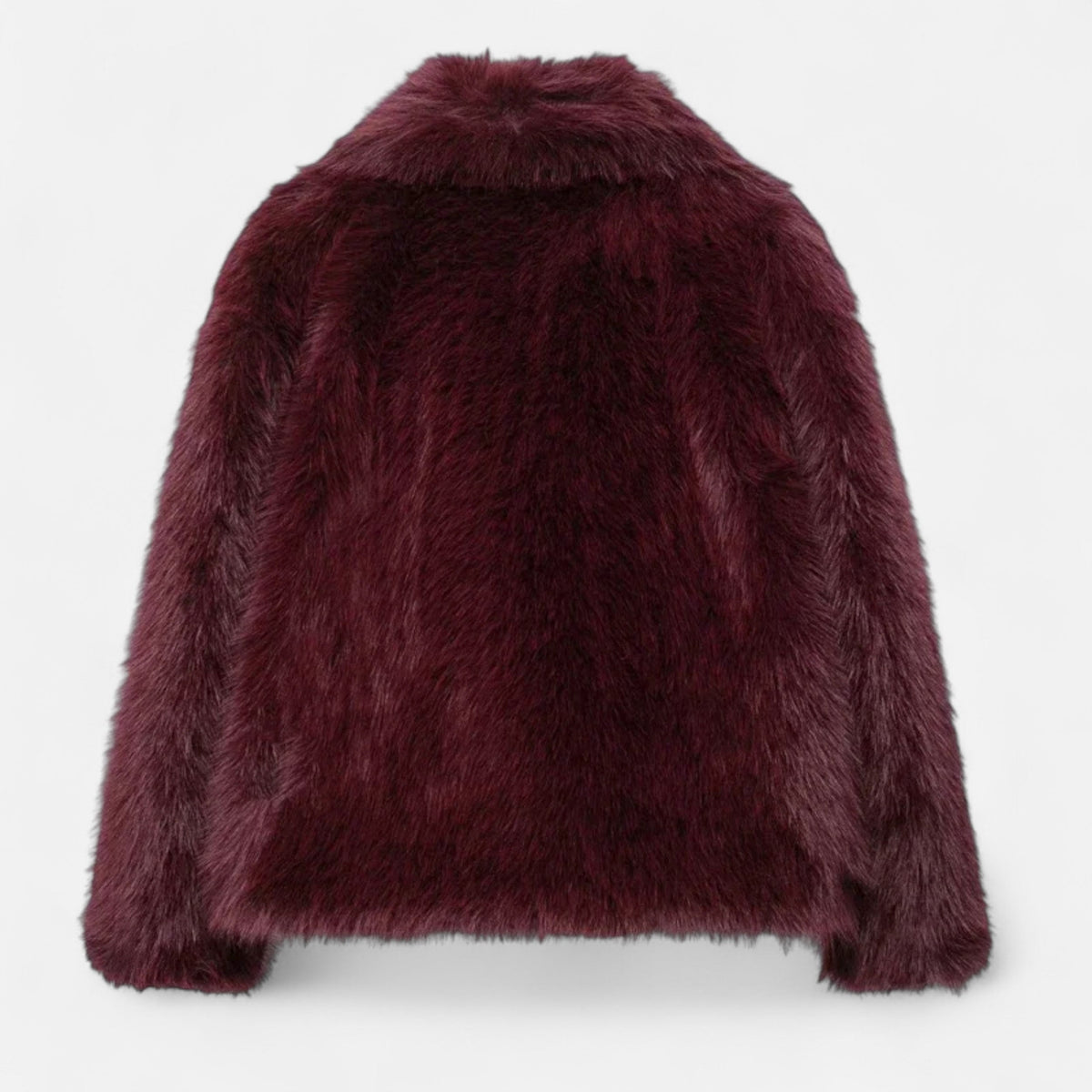 Dames Winterjas Elegant – Warme Fluffy Mantel