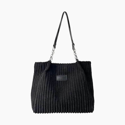 Ribbel Shopper - Ruime Damestas met Schouderhengsels
