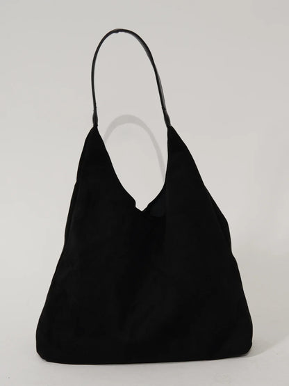 Dames Schoudertas Set – Suède Look Tas Met Clutch