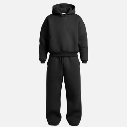 Heren Trainingspak Oversized - Hoodie en Joggingbroek Set, 2-Delig