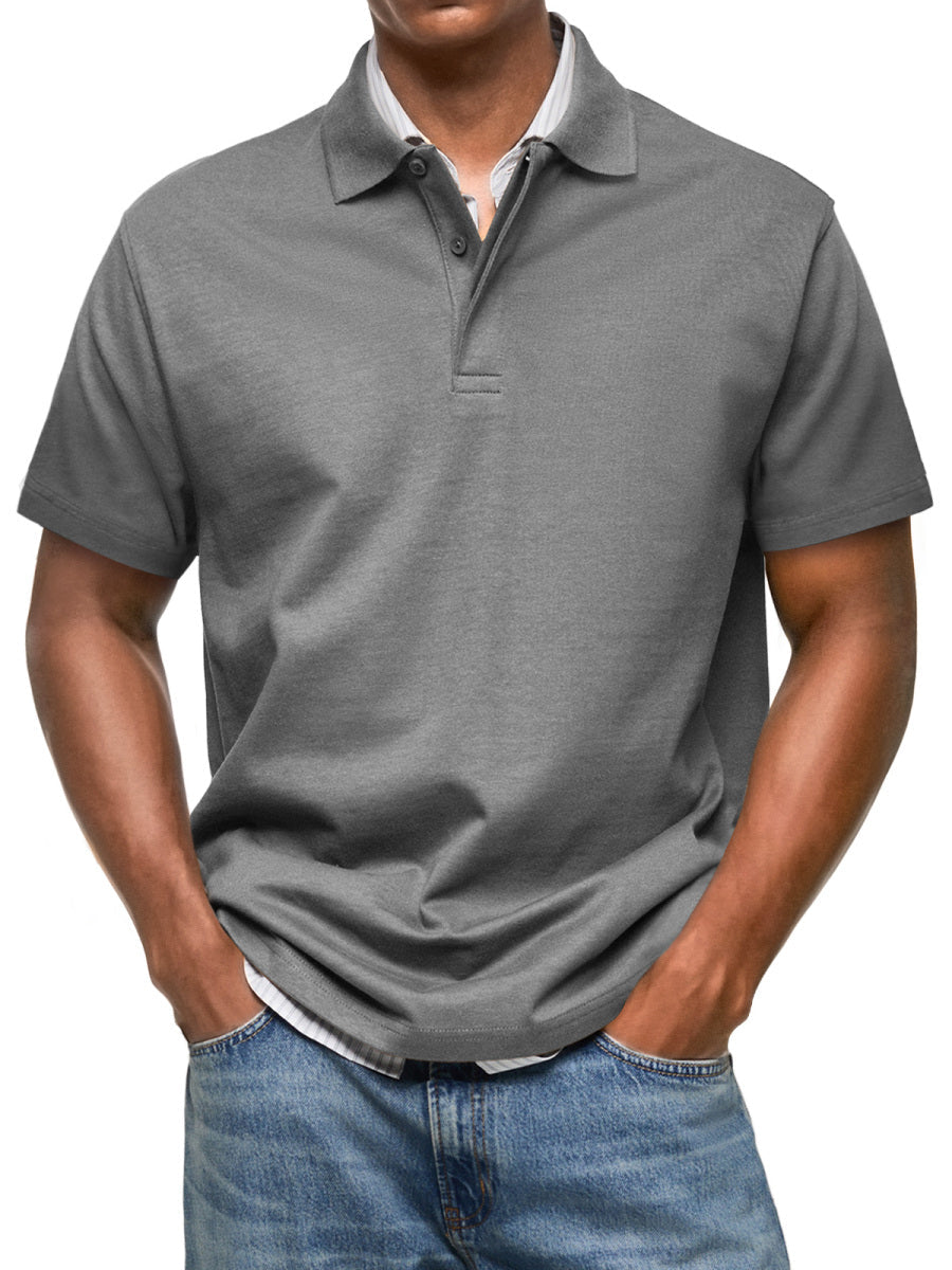 Heren Polo Shirt Korte Mouw Casual Poloshirt Heren Slim Fit