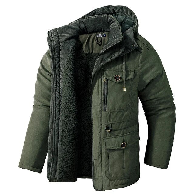 Daro – Heren Winterjas Warm Waterdicht Gevoerd Stijlvol