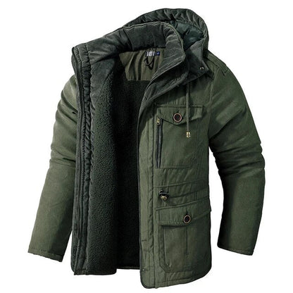Daro – Heren Winterjas Warm Waterdicht Gevoerd Stijlvol