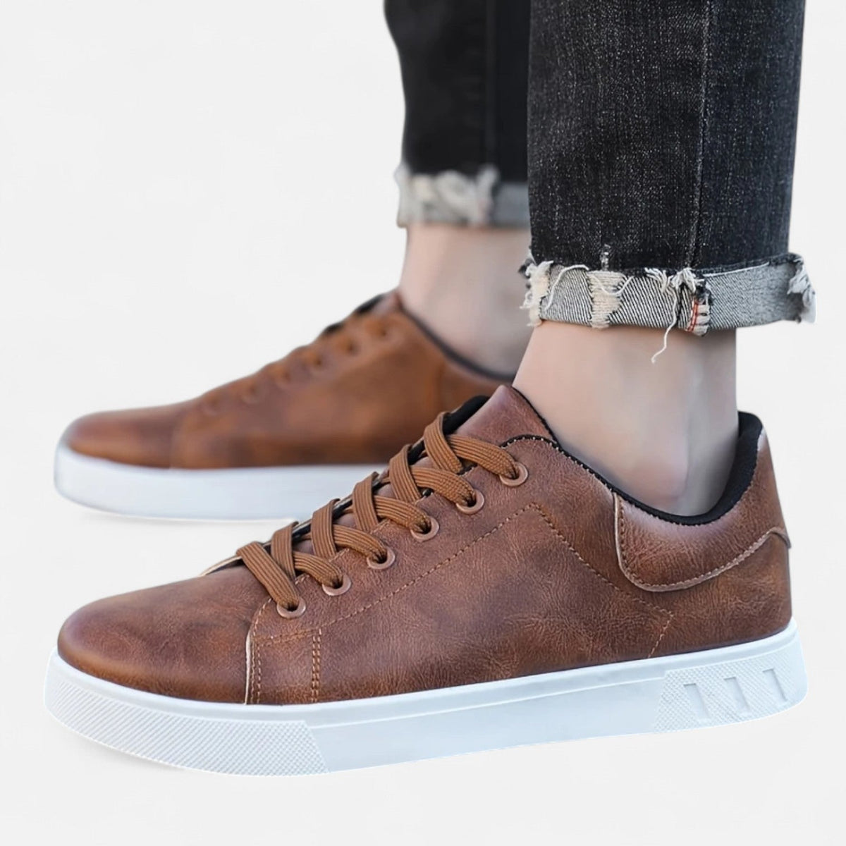 Heren Sneakers Veters Smart Casual – Antislip Comfort Schoenen
