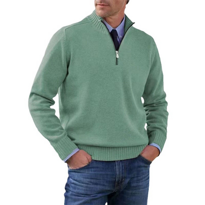 Reno – Half-zip Trui Heren Warme Regular Fit Stijlvol