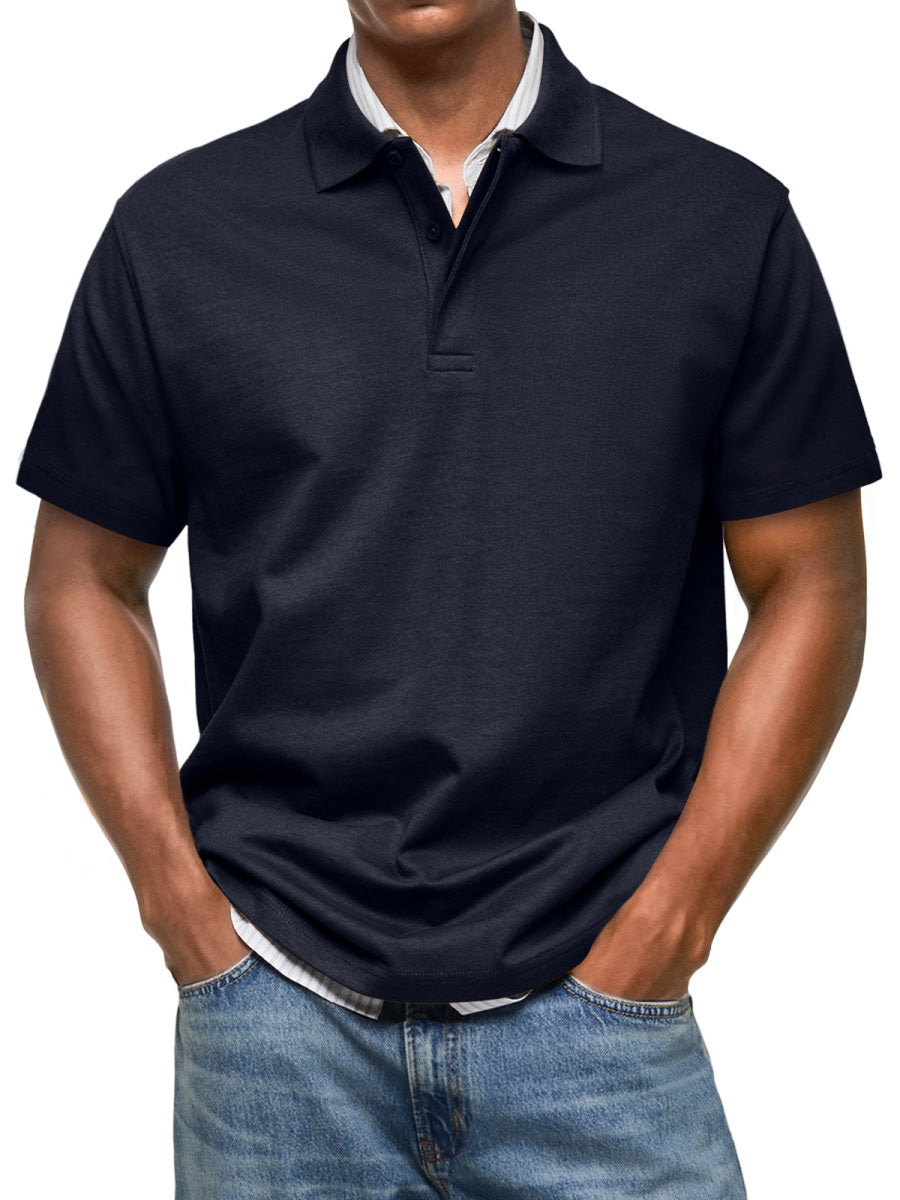 Heren Polo Shirt Korte Mouw Casual Poloshirt Heren Slim Fit