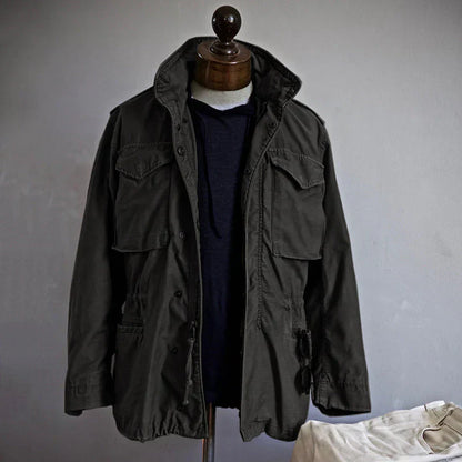 Heren Field Jacket Jas Casual Tussenjas Utility Jack