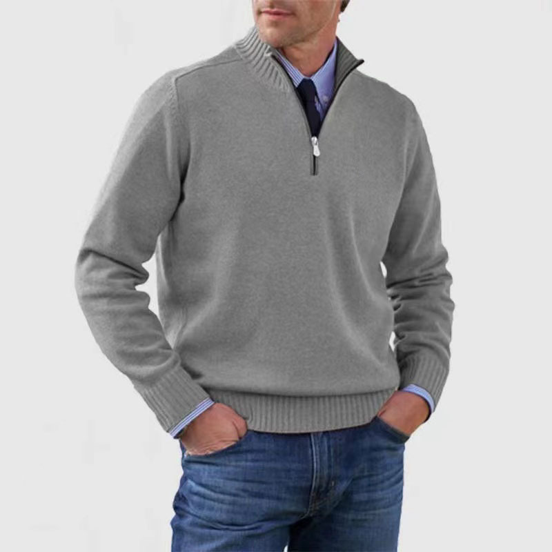 Reno – Half-zip Trui Heren Warme Regular Fit Stijlvol