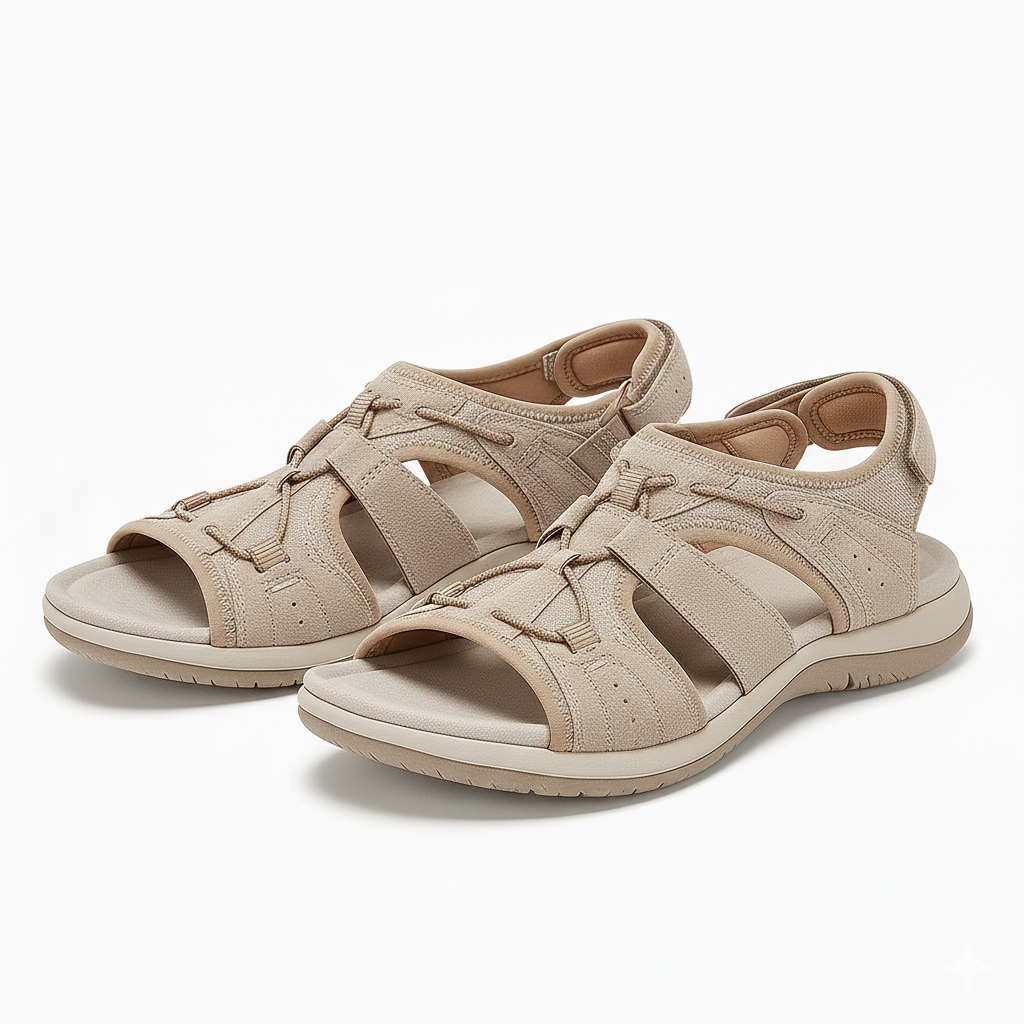 Dames Sandalen Comfort Sandalen Verstelbare Bandjes Antislip Zomer