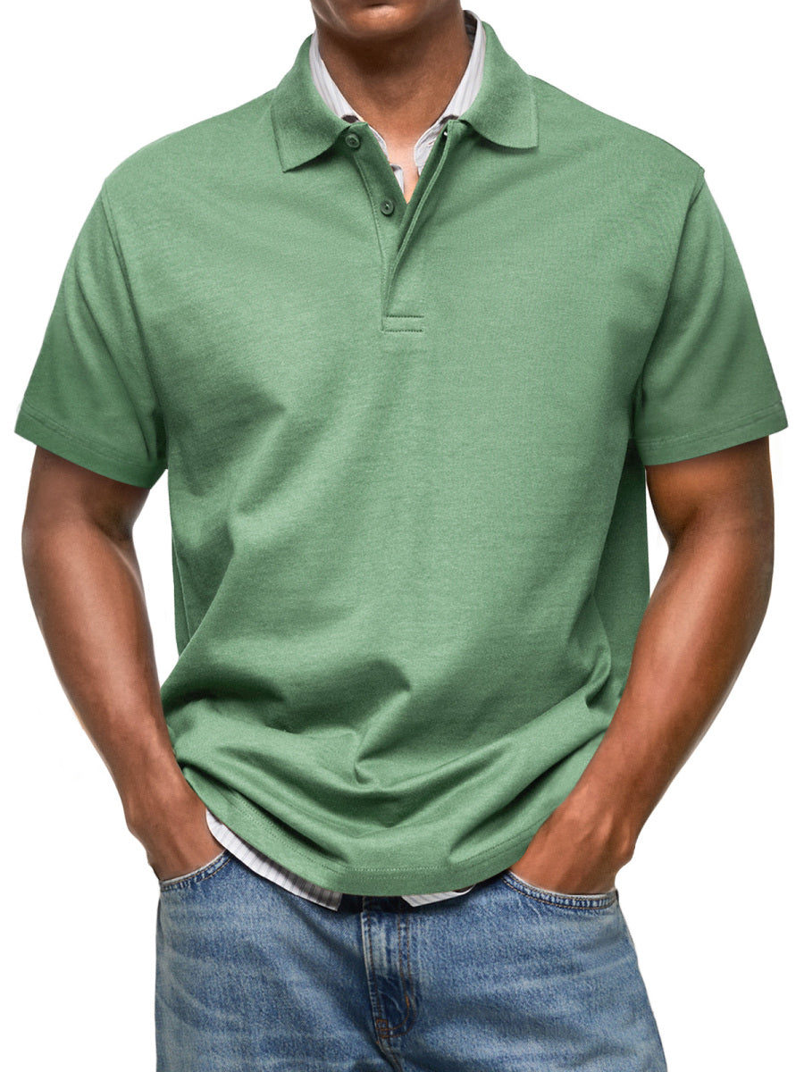 Heren Polo Shirt Korte Mouw Casual Poloshirt Heren Slim Fit