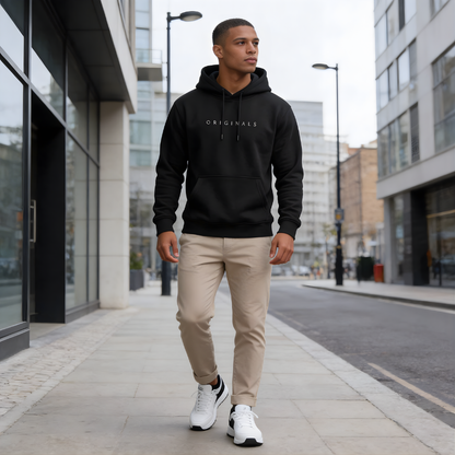 Heren Hoodie met Capuchon - Zachte Warme Sweater voor Najaar en Winter