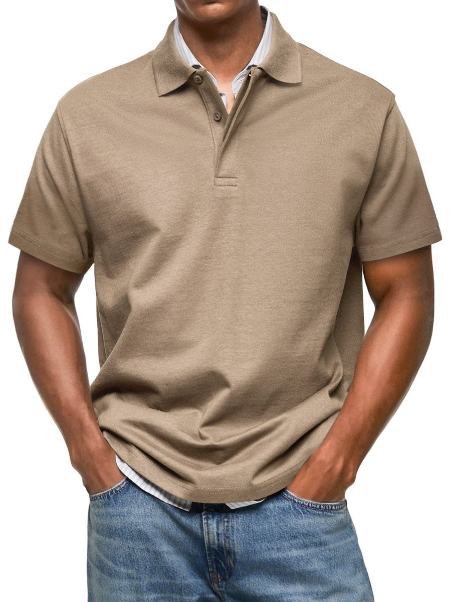 Heren Polo Shirt Korte Mouw Casual Poloshirt Heren Slim Fit