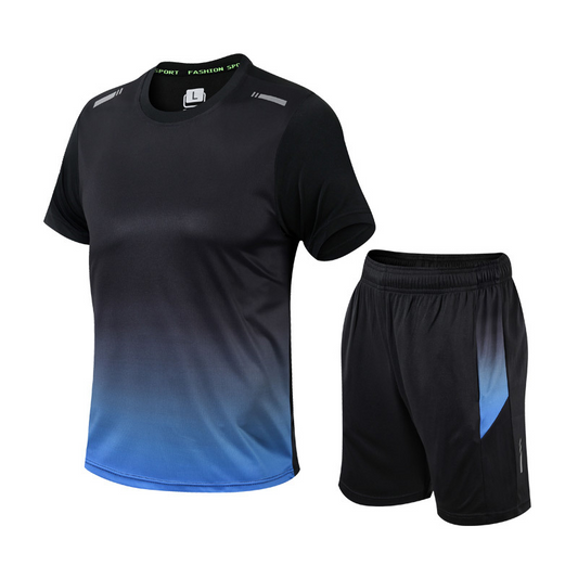 Heren Sportset – T-Shirt & Shorts Activewear