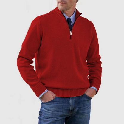 Reno – Half-zip Trui Heren Warme Regular Fit Stijlvol