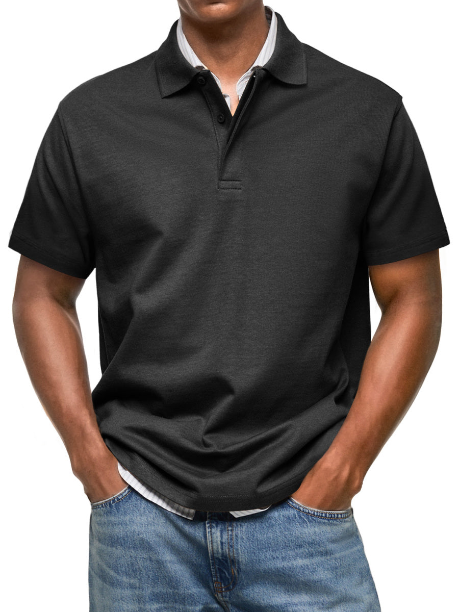 Heren Polo Shirt Korte Mouw Casual Poloshirt Heren Slim Fit