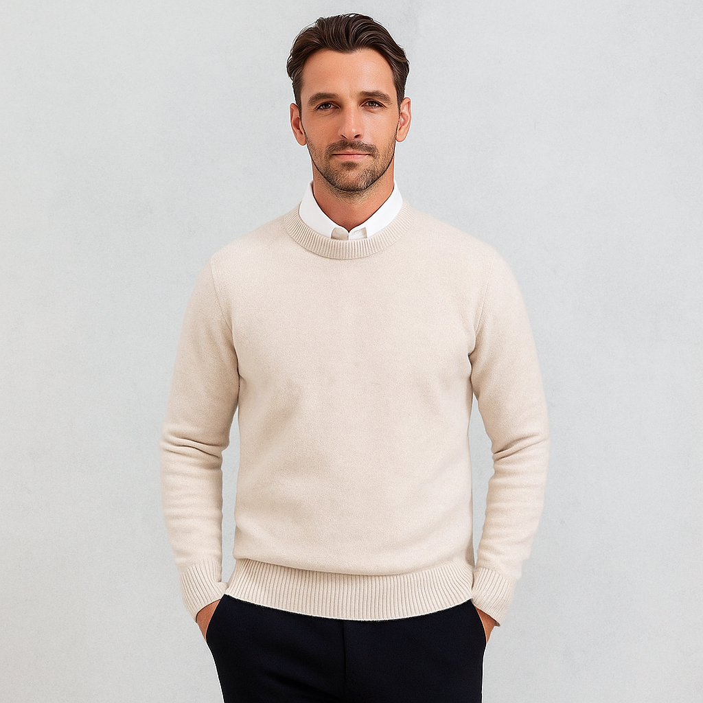 Comfortabele Heren Trui – Zacht, Warm & Tijdloos