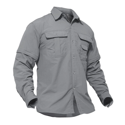 Dario – Outdoor Shirt Heren Afritsbare Mouwen Sneldrogend