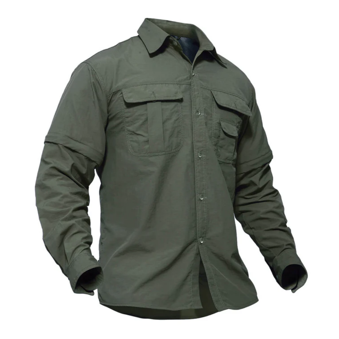 Dario – Outdoor Shirt Heren Afritsbare Mouwen Sneldrogend