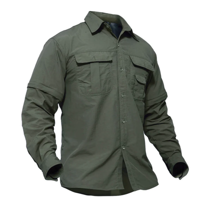Dario – Outdoor Shirt Heren Afritsbare Mouwen Sneldrogend