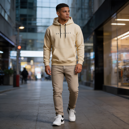 Heren Hoodie met Capuchon - Zachte Warme Sweater voor Najaar en Winter