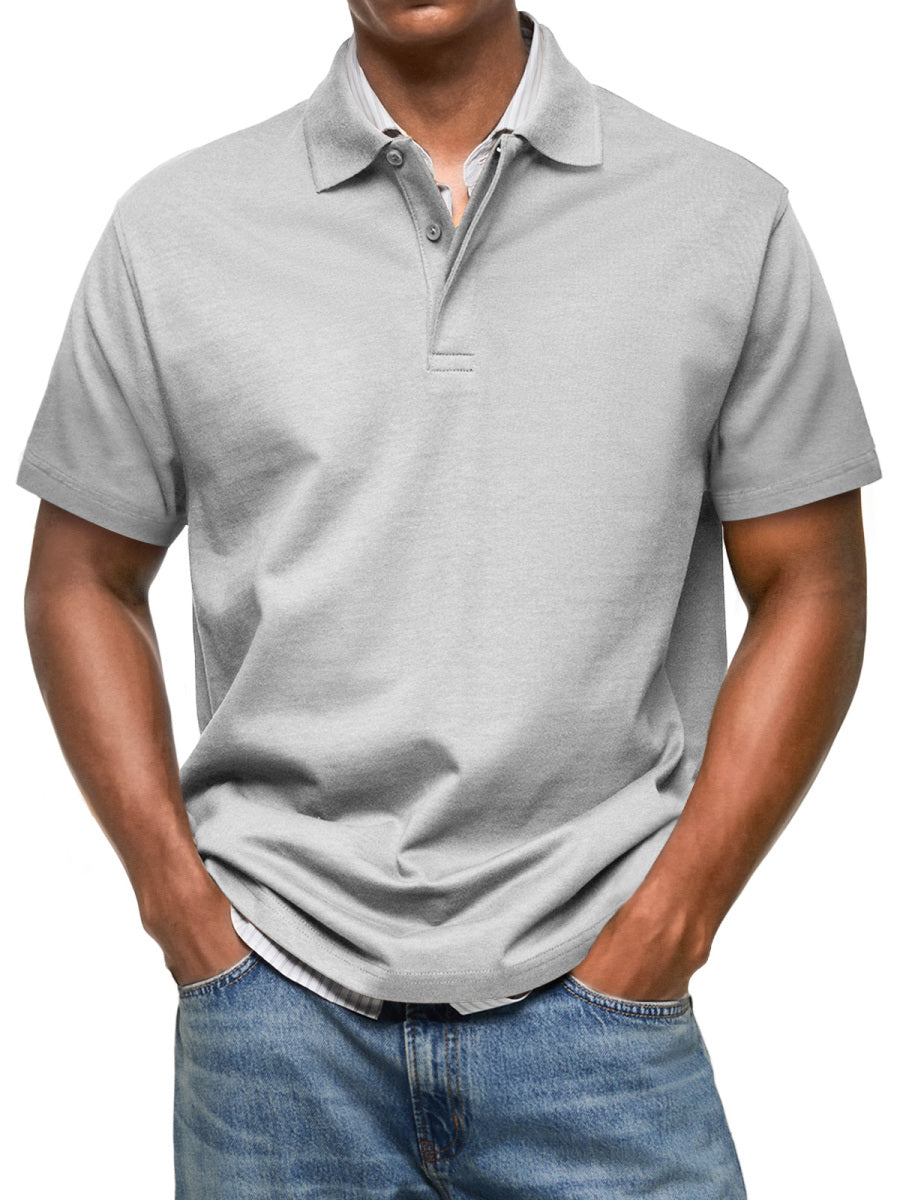 Heren Polo Shirt Korte Mouw Casual Poloshirt Heren Slim Fit