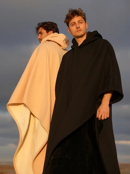 Oversized Hoodie Deken met Capuchon - Zachte Fleece Draagbare Deken