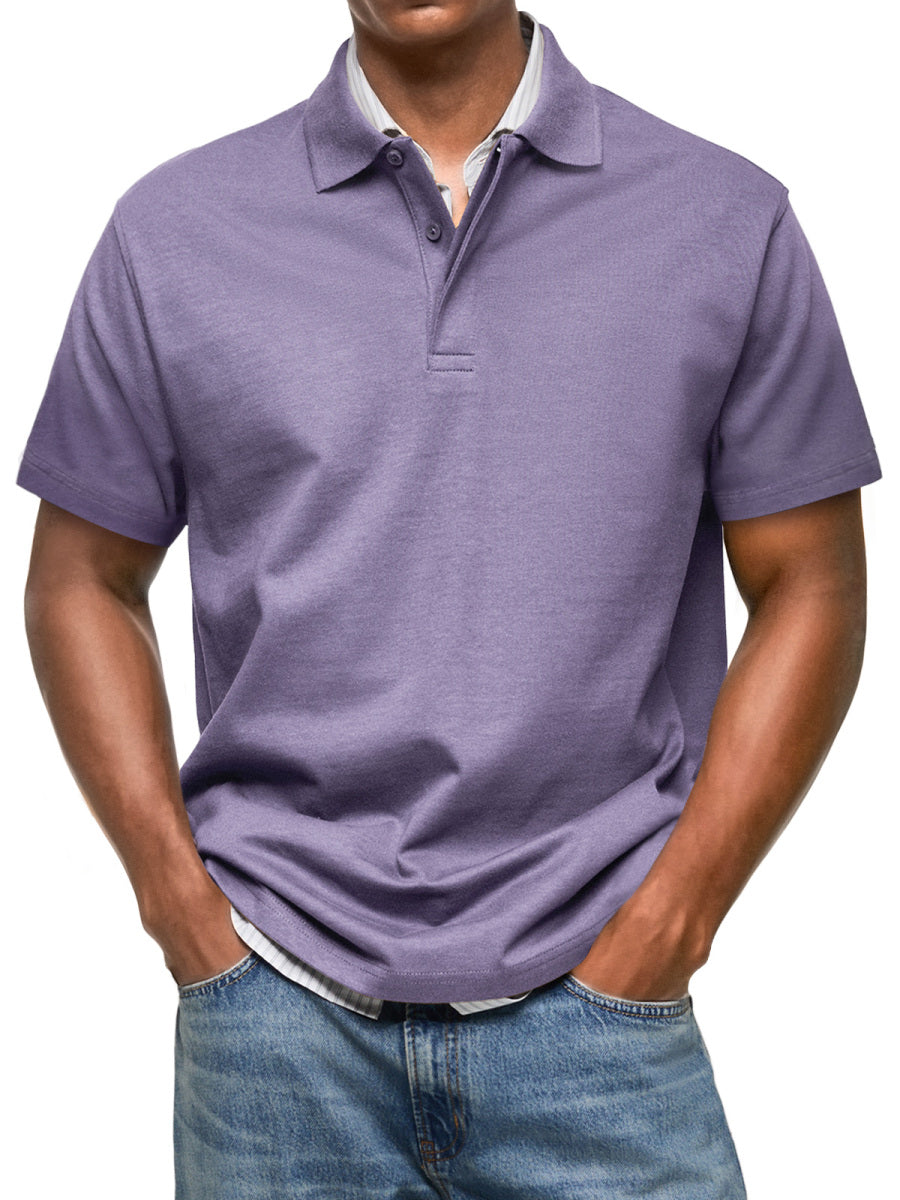 Heren Polo Shirt Korte Mouw Casual Poloshirt Heren Slim Fit