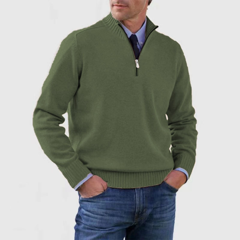 Reno – Half-zip Trui Heren Warme Regular Fit Stijlvol