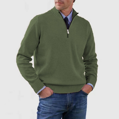 Reno – Half-zip Trui Heren Warme Regular Fit Stijlvol