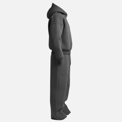 Heren Trainingspak Oversized - Hoodie en Joggingbroek Set, 2-Delig